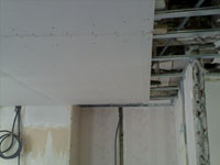 Faux plafond en rénovation