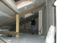 Dressing et chambre en longueur